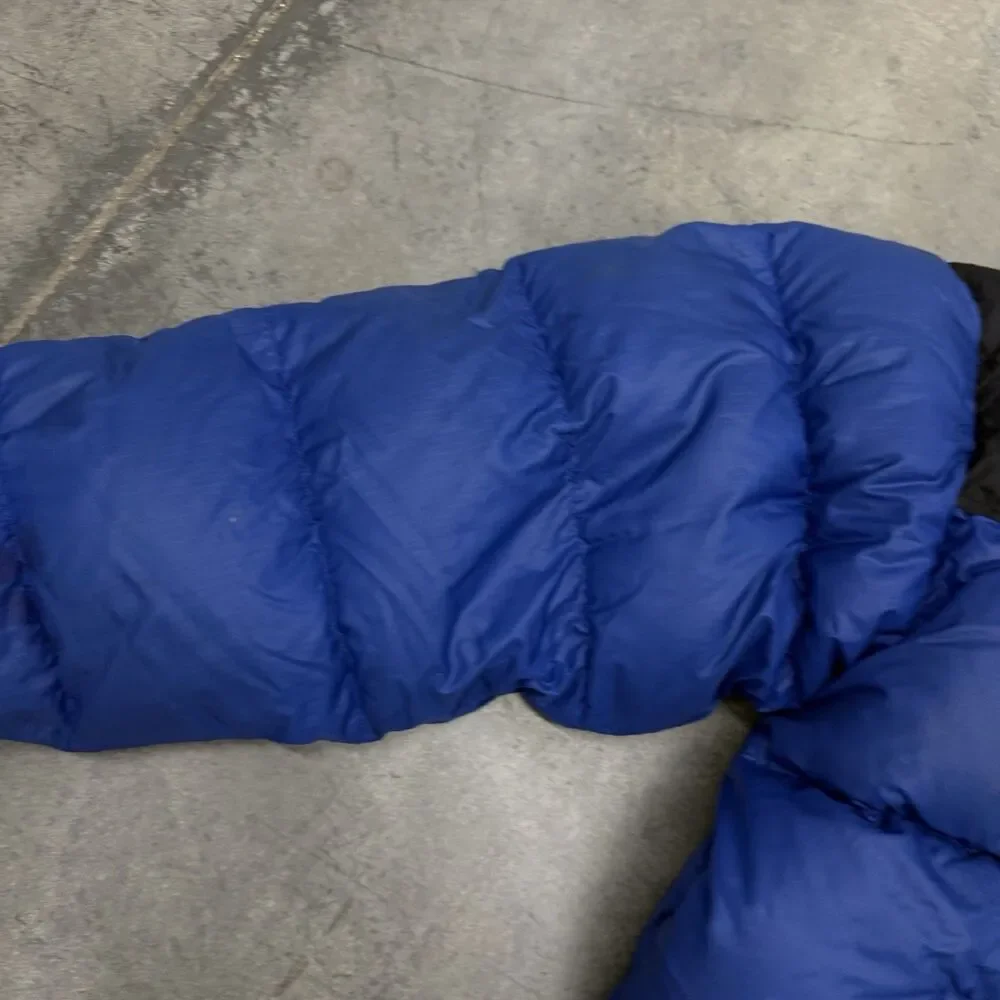 Vtg North Face 700 Down Goose 1996 Nuptse Puffer Jacket Blue Black Men’s 2XL *Re